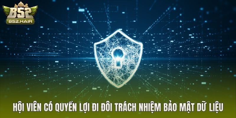 Hội viên có quyền lợi đi đôi trách nhiệm bảo mật dữ liệu